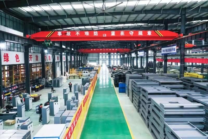Henan Ruiyao Intelligent Environmental Protection Co., Ltd línea de producción del fabricante