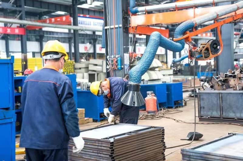 Henan Ruiyao Intelligent Environmental Protection Co., Ltd línea de producción del fabricante