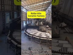 Fabrica de azulejos cerámicos para hornos de rodillos